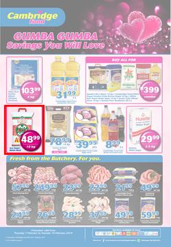 Cambridge Food KZN Zululand : February Mid-Month (7 Feb - 19 Feb 2019), page 1