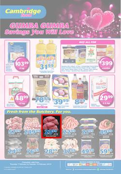 Cambridge Food KZN Zululand : February Mid-Month (7 Feb - 19 Feb 2019), page 1