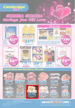 Cambridge Food KZN Zululand : February Mid-Month (7 Feb - 19 Feb 2019), page 1