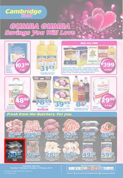 Cambridge Food KZN Zululand : February Mid-Month (7 Feb - 19 Feb 2019), page 1