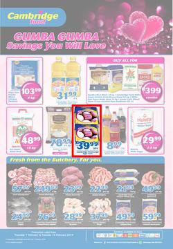 Cambridge Food KZN Zululand : February Mid-Month (7 Feb - 19 Feb 2019), page 1