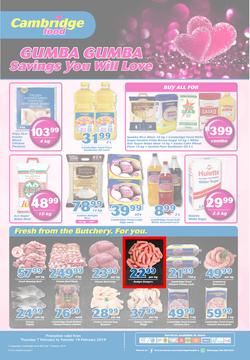 Cambridge Food KZN Zululand : February Mid-Month (7 Feb - 19 Feb 2019), page 1