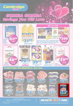 Cambridge Food KZN Zululand : February Mid-Month (7 Feb - 19 Feb 2019), page 1