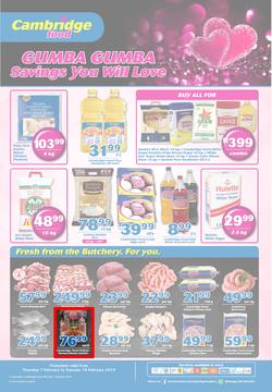 Cambridge Food KZN Zululand : February Mid-Month (7 Feb - 19 Feb 2019), page 1