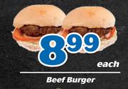 Beef Burger-Each