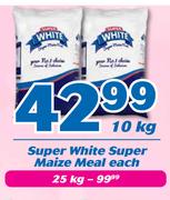 Super White Super Maize Meal-10kg