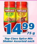 Top Class Spice Mix Shaker-75g Each