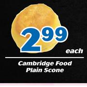Cambridge Food Plain Scone-Each