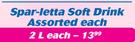 Spar-Letta Soft Drink-2L  Each