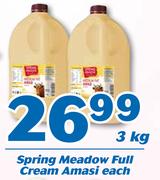 Spring Meadow Full Cream Amasi-3Kg Each