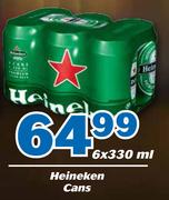 Heineken Cans-6X330ml