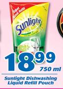 Sunlight Dishwashing Liquid Refill Pouch-750ml