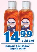 Savlon Antiseptic Liquid-125ml Each