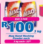 Maq Hand Washing Powder-2X3Kg
