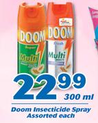 Doom Insecticide Spray-300ml Each