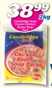 Cambridge Food Frozen Chicken Bones Soup Pack-2kg