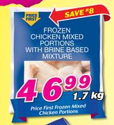 Price First Frozen Mixed Chicken Portions-1.7kg