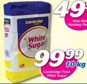 Cambridge Food White Sugar-10kg