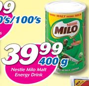 Nestle Milo Malt Energy Drink-400g