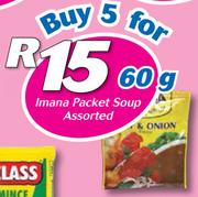 Imana Packet Soup-5x60g Each
