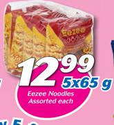 Eezee Noodles-5x65g Each