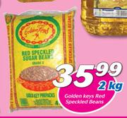 Golden Keys Red Speckled Beans-2kg