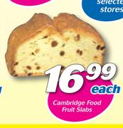 Cambridge Food Fruit Slabs-Each