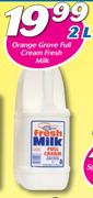 Orange Grove Full Cream Fresh Milk-2ltr