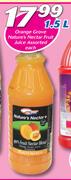 Orange Grove Nature's Fruit Juice-1.5Ltr Each