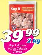 Sup R Frozen Mixed Chicken Chunks-2kg