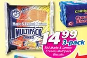 Risi Marie & Lemon Creams Multipack Biscuits-3 Pack