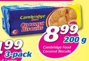 Cambridge Food Coconut Biscuits-200g