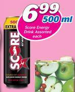 Score Energy Drink-500ml Each