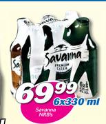 Savanna NRB's-6x330ml