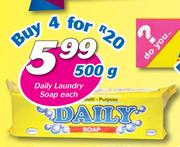 Daily Laundry Soap-500g Each