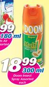 Doom Insect Spray-300ml Each