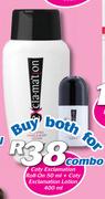 Coty Exclamation Roll-On 50ml+Coty Exclamation Lotion 400ml-For Both