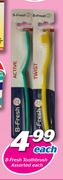 B-Fresh Toothbrush Assorted-Each