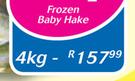 Frozen Baby Hake-4Kg