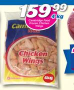 Cambridge Food Frozen Chicken Wings-4Kg