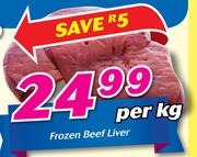 Frozen Beef Liver-Per Kg