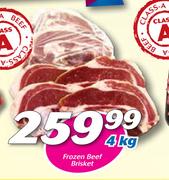 Frozen Beef Brisket-4Kg