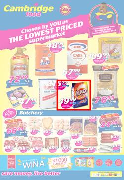 Cambridge Food KZN : July Month-End (24 July - 7 Aug 2018), page 1