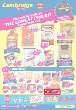 Cambridge Food KZN : July Month-End (24 July - 7 Aug 2018), page 1