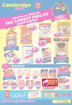 Cambridge Food KZN : July Month-End (24 July - 7 Aug 2018), page 1