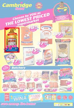Cambridge Food KZN : July Month-End (24 July - 7 Aug 2018), page 1