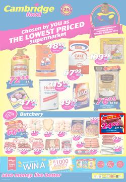 Cambridge Food KZN : July Month-End (24 July - 7 Aug 2018), page 1