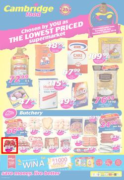 Cambridge Food KZN : July Month-End (24 July - 7 Aug 2018), page 1