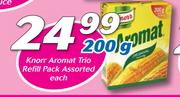Knorr Aromat Trio Refill Pack Assorted-200g Each