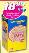 Cambridge Food Quick Cooking Oats-1Kg